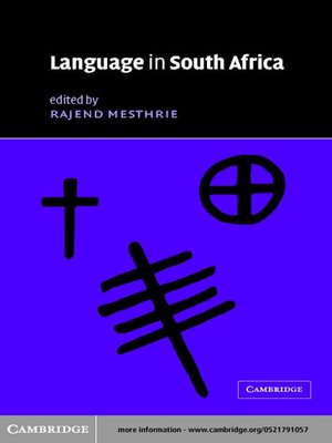 cover image of Language in South Africa